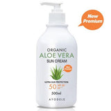 [AYODELE] Aloe Vera Organic SPF50+ PA+++ Body and Face Sunscreen 500ml