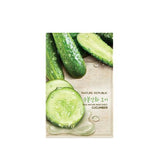 [NATURE REPUBLIC] Real Nature Mask - Cucumber (10pcs)